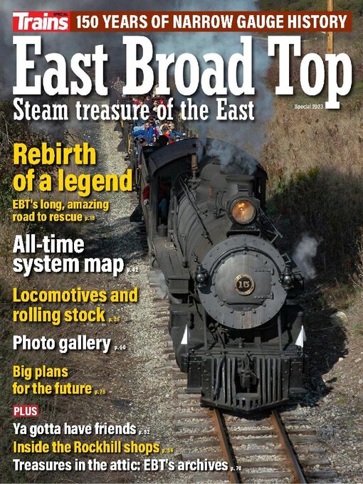 Title details for East Broad Top by Kalmbach Publishing Co. - Magazines - Available